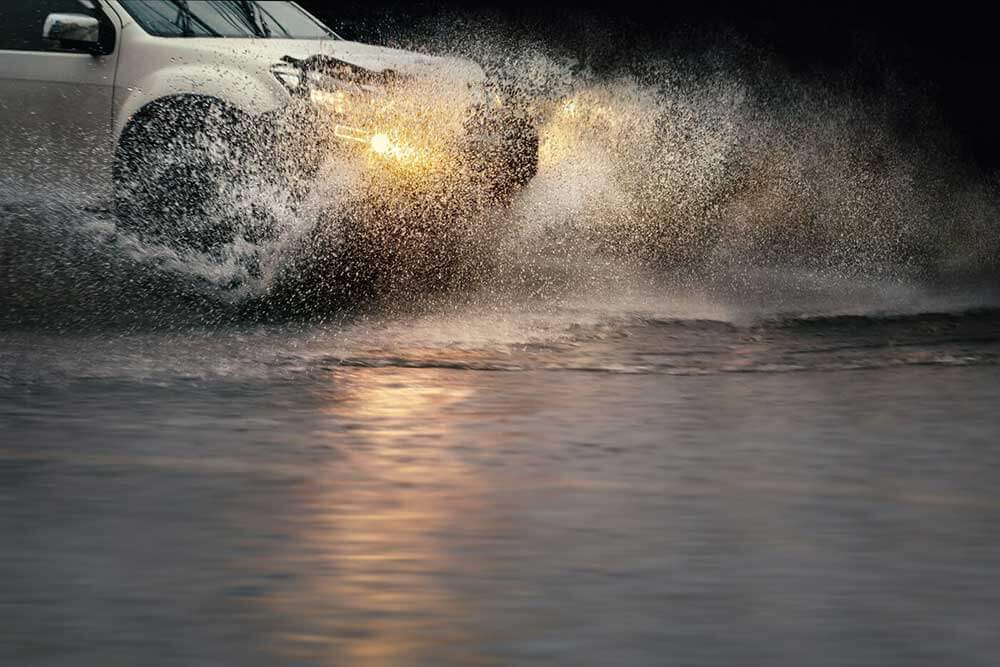 Éviter les dommages causés par l'inondation à votre véhicule