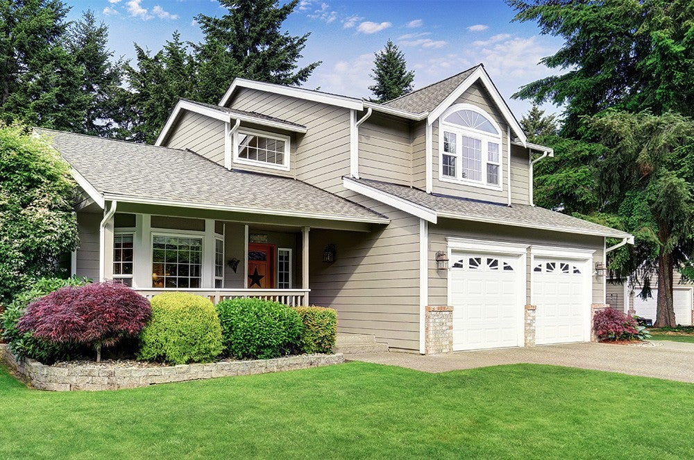 Une maison de banlieue